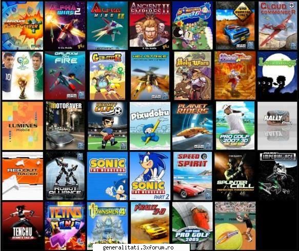 176x220 game collection latest these are the most drawn, ambient for the k700i/ v800/ w800 and any