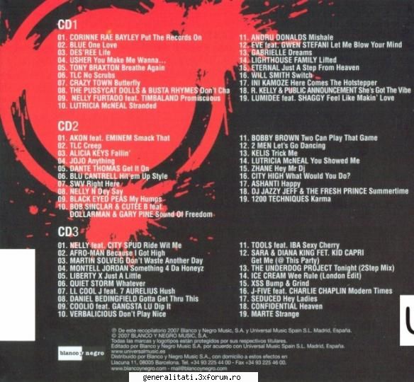 spate cd va - lo mejor de 100 percent black vol.2 (2007) - r&b [album full]