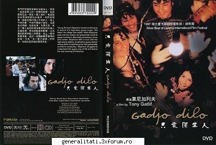 gadjo dilo (1997) gadjo dilo (1997) dvdrip(2 cd, 8,5 dvd este luata din coreea. audio: franceza,