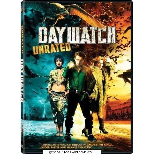 day watch [unrated day watch [unrated dizzying russian epic started night watch continues with day