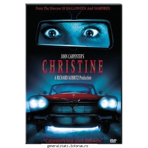 christine cunningham is a typical high school nerd who is picked on, overruled by his parents, and