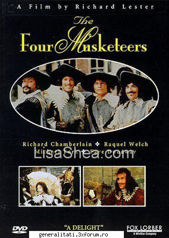 the four musketeers (1974) directed by: richard what could better than the three outline: the four