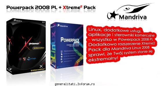 Mandriva 2008 Xtreme2 (x86) [DVD] - Mandriva 2008 Xtreme2 (x86) Poziom 1 - PowerPack - Linux